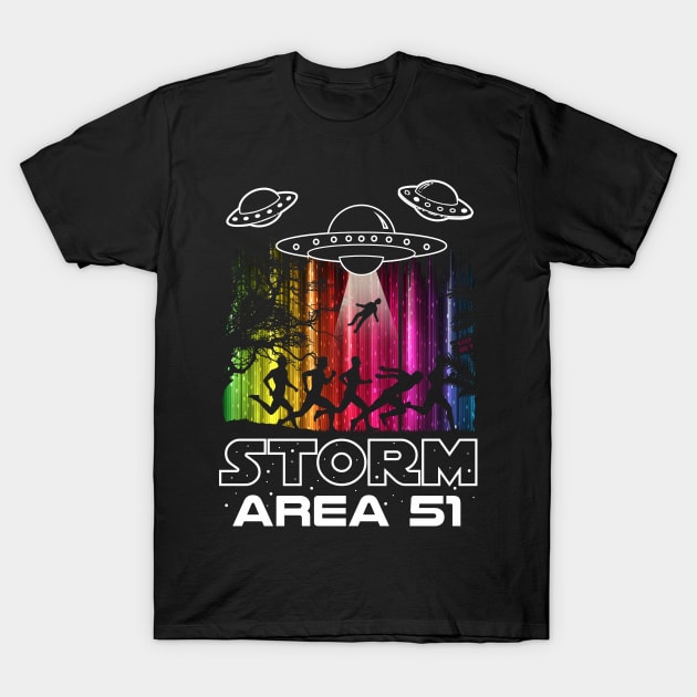 Storm Area 51! They Can't Stop All Of Us T-Shirt by Jamrock Designs